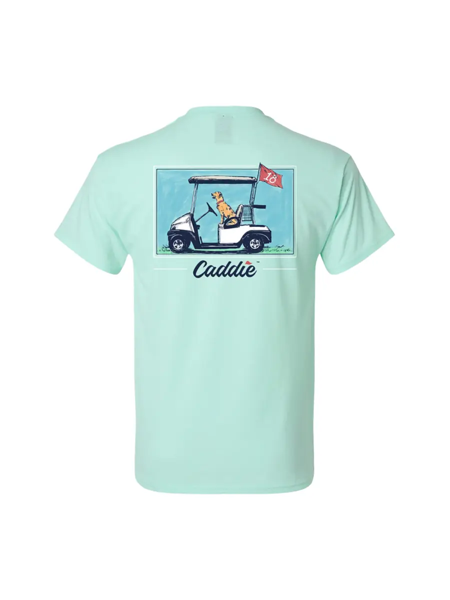 Caddie | YOUTH Designated Driver Tee - Chalky Mint