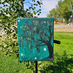 Faerie Forest Original Painting by AmethystAngelOrigins