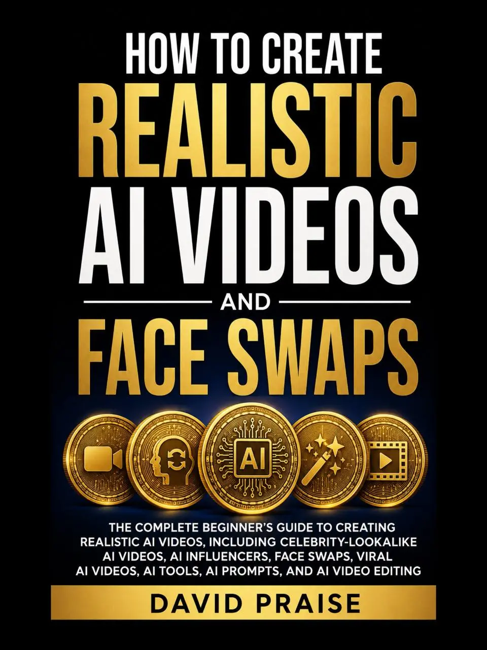 How to Create Realistic AI Videos and Face Swaps: The Complete Beginner’s Guide to Creating Realistic AI Videos, Including Celebrity-Lookalike AI Videos, AI Influencers, Face Swaps, Viral AI Videos, AI Tools, AI Prompts, and AI Video Editing【 $97 Soon 】