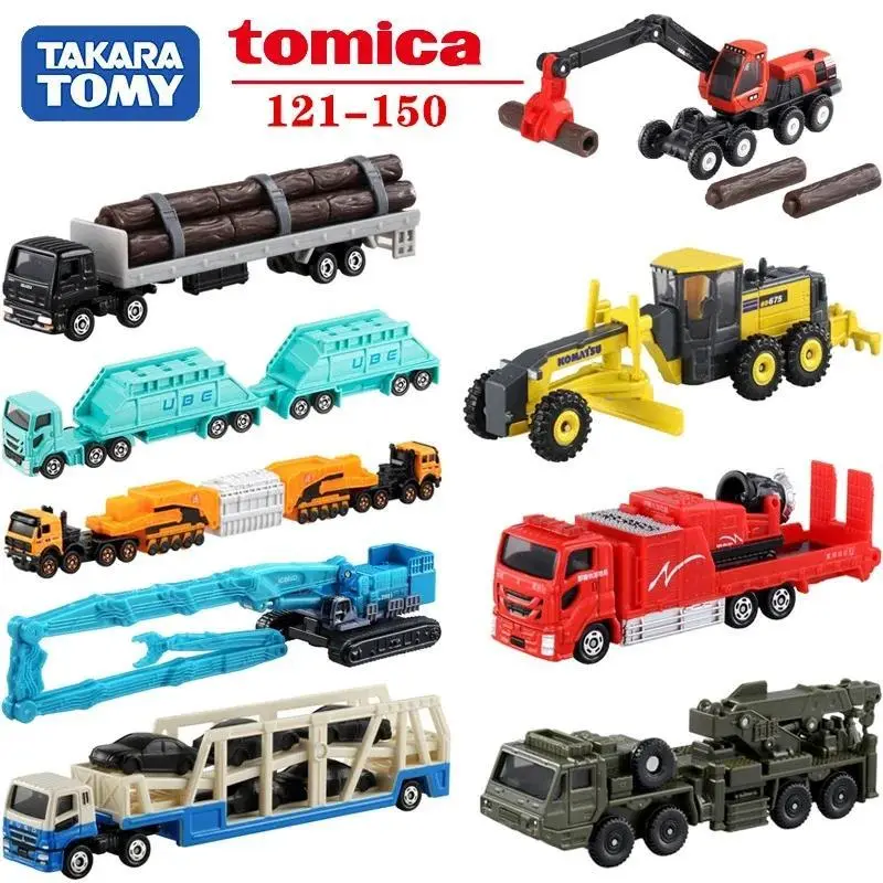 Takara Tomy Tomica Large Vehicle Series Diecast Extended Truck Bus and Business Car Alloy Model Simulation Toy Boy Toy Series