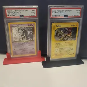 PSA rating card holder, card holder, rating card display holder, trading card display holder