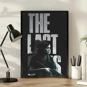The Last of Us Movie Posters, Classic Vintage Movie Posters, The Last of Us Film Poster, Canvas Cloth Posters
