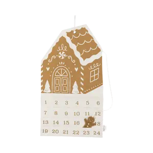 Gingerbread House Canvas Advent