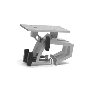Downrigger Clamp Mount – Marine-Grade Aluminum 6”x5” Plate, Fits 2” Max Rail – Universal Boat Downrigger Mounting System