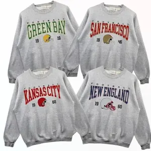 Classic Football Helmet Sweatshirt, Sport Grey, Available for Men & Women, Football Sweatshirt, Football Gift For Fans, Game Day Sweatshirt, Football Helmet Crewneck football fan