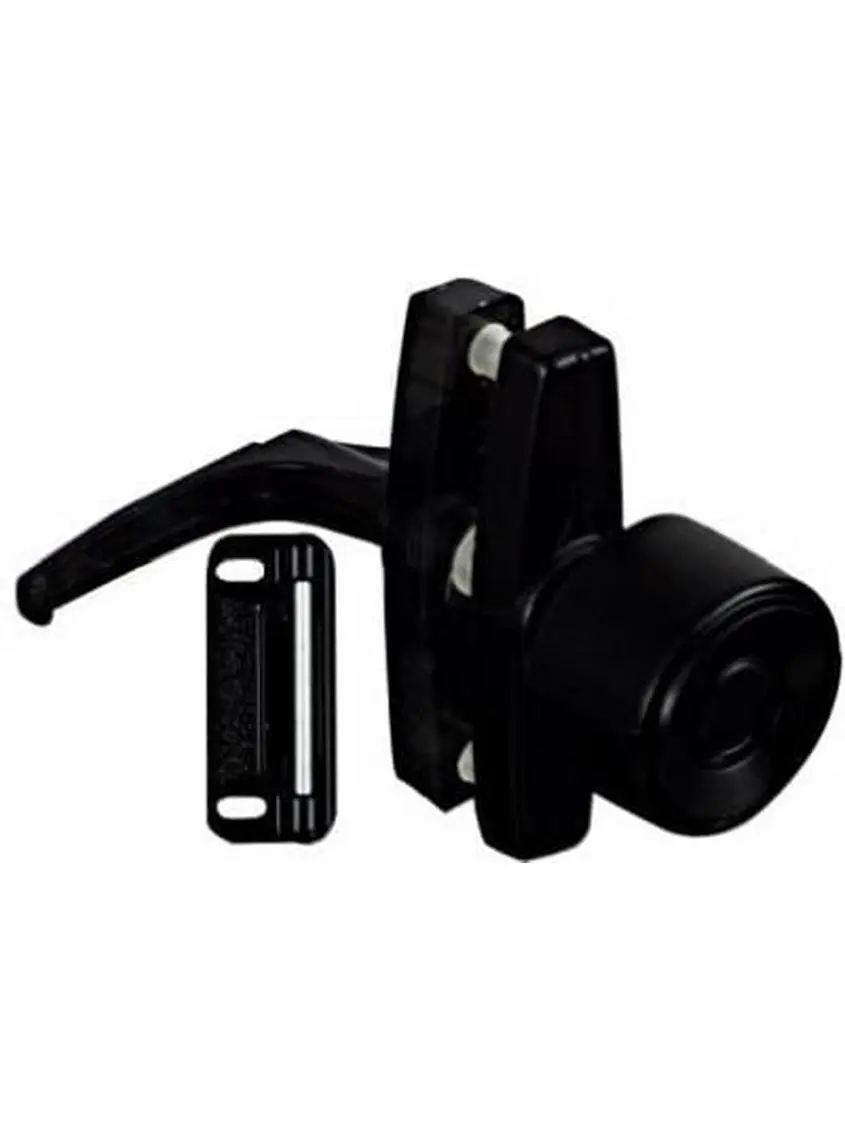 N178-798 Satin Black Knob Latch