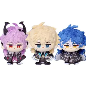 Genshin Impact Durin Varka Flins Plush Toy Stuffed Doll Mini Soft Pendant 12cm Game Cartoon Arlecchino Mualani Kinich Fans Gifts