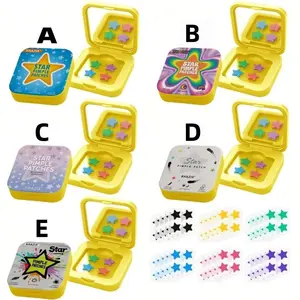 60pcs Box Hydrocolloid Acne Patches, Portable Mirror Case, Invisible Acne Coverage, Quick Gentle Skincare, Best Holiday Gift