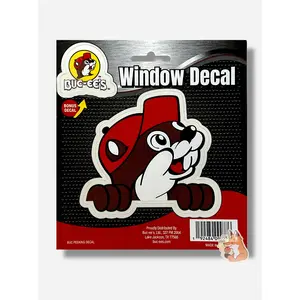 Buc-ee's Peeking Window Decal