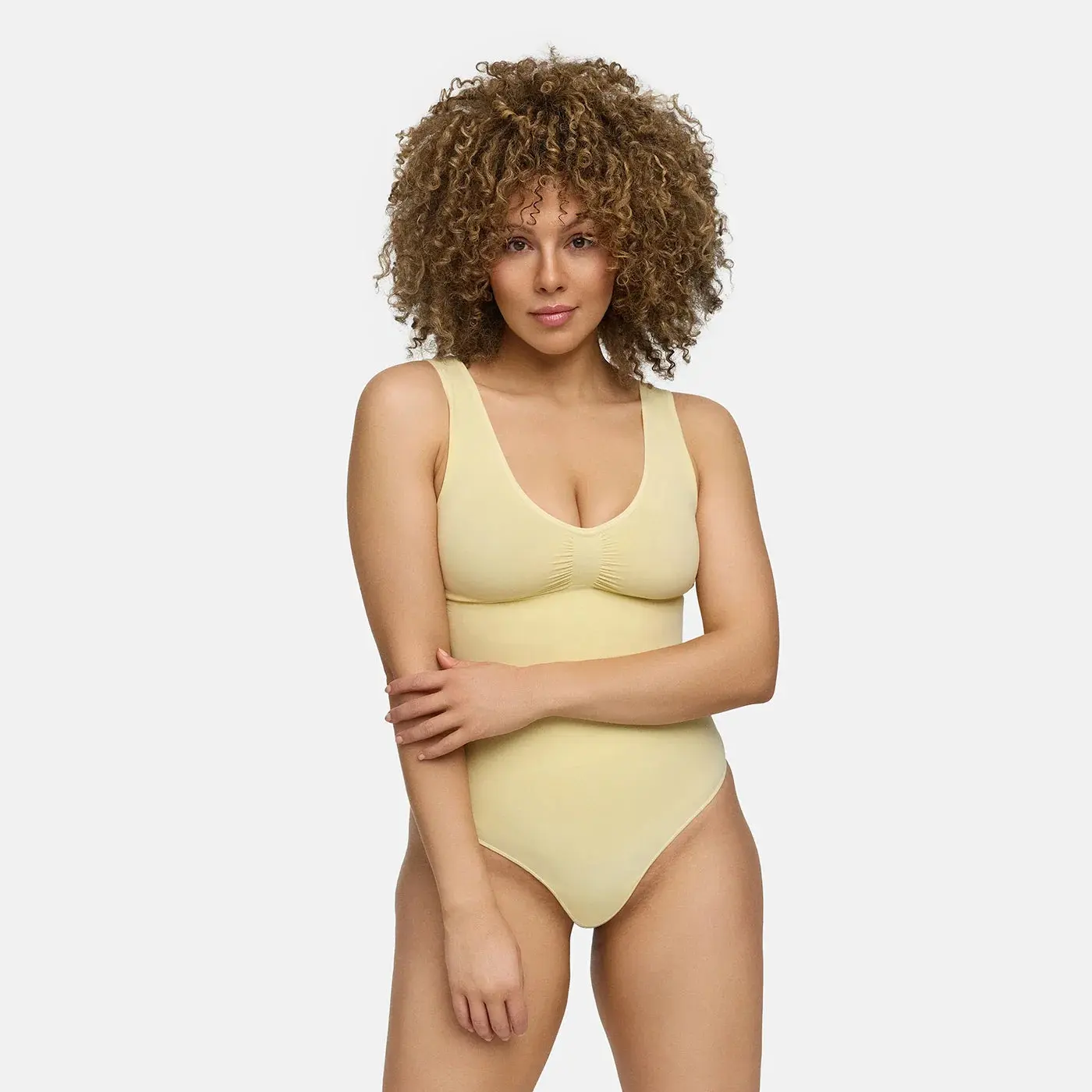 Cfab Tank Thong Sculpting Bodysuit