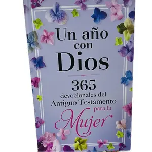 Un año con Dios Daily Devotional for Women - Spanish Edition Hard Cover Para La Mujer