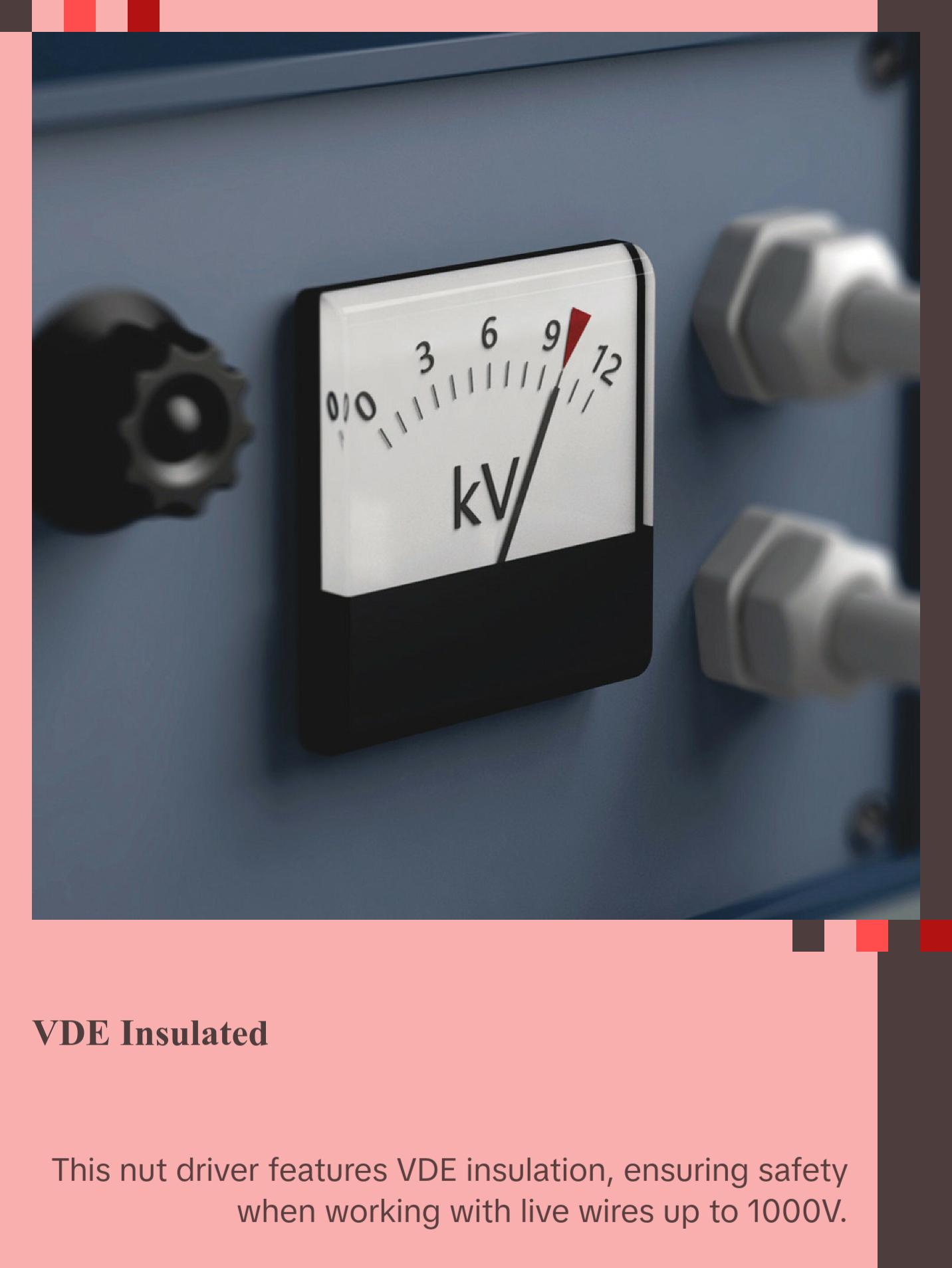 Wera 190 i VDE Insulated nutdriver, 7 x 125 mm