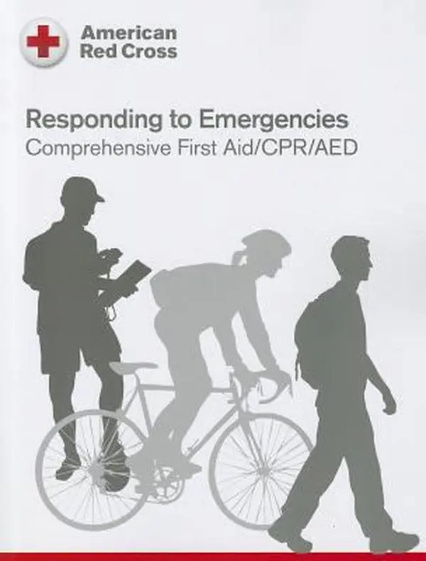 USED Book - Responding to Emergencies: Comprehensive First Aid/CPR/AED by American Red Cross (Paperback) - english