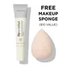 HALEYS Beauty Re-wind Blurring Full Coverage Concealer & Makeup Sponge - Brightens, Reduces Redness Dark Circles Fine Lines, Non-Caking Longwear Nourishes Lightweight Soft-Matte Finish, Vegan Cruelty-Free All Skin Types