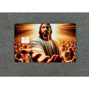 Follow Me Credit/Debit Card Sticker, Skin, Cover waterproof vinyl pvc card bible tab decorative skin durable scratch resistant