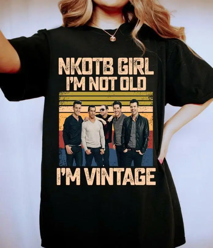 In My NKOTB Era Since '89 Shirt, New Kids On The Block Fan Tee, Vintage Concert T-Shirt, Retro 80s 90s Hoodie Sweatshirt Graphic Top