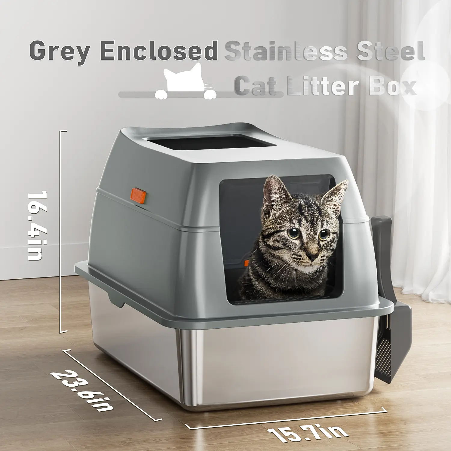 Grey Enclosed
