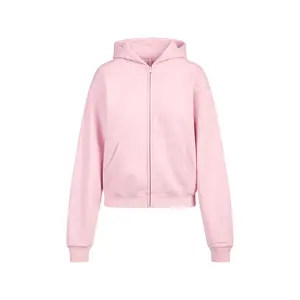 COTTON FLEECE CLASSIC ZIP UP HOODIE | HALITE