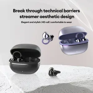 2026 New Model Bluetooth Earphones Wireless Ultra-Long Battery Life Comfortable for Extended Wear Noise Cancelling Clip-On Official Genuine Product