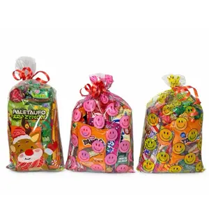 Funda surtida  Snack Candy Gift Bag Includes Galak Manicho Tango Vaferito and More Festive Holiday Treats