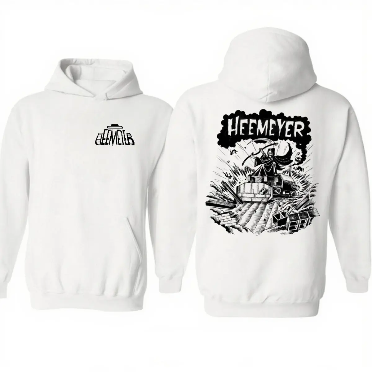 Heemeyer Demolition Inc Two Sides Shirt, Graphic Marvin Heemeyer Shirt, Halloween Tee, Unisex Sweater Pullover Tee