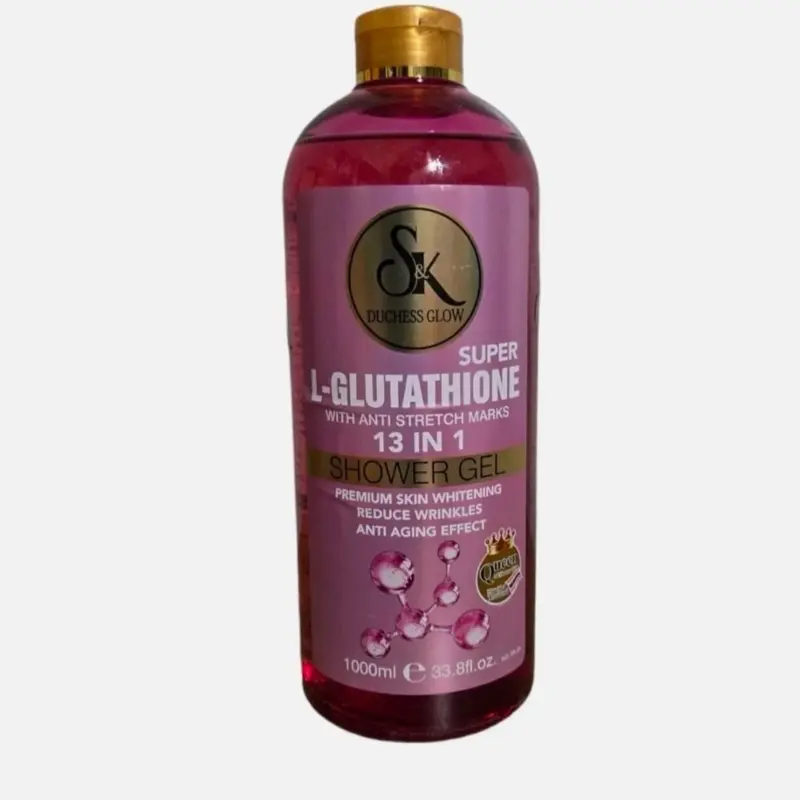 SK DUCHESS 13-in-1 L-Glutathione Bright Body Care Cleanser, Luminous Glow Shower Gel with SPF30