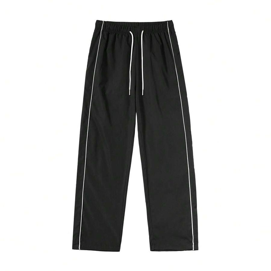 Men’s casual athletic pants, loose straight cut, quick-drying and lightweight, summer outdoor jogging pants