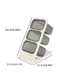 Large Capacity Desk Organizer Box, Student Desktop Pen Holder, Office Stationery Storage Rack, Slanted Insert Pen Bucket, Desk Accessories