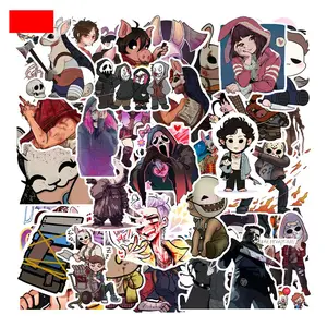 2 Sets of 108 Durable Waterproof PVC Stickers with Vibrant Artwork Graphic Decal for Dead by Daylight, Perfect for Cups, Laptops, Suitcases, and Refrigerator Decoration
