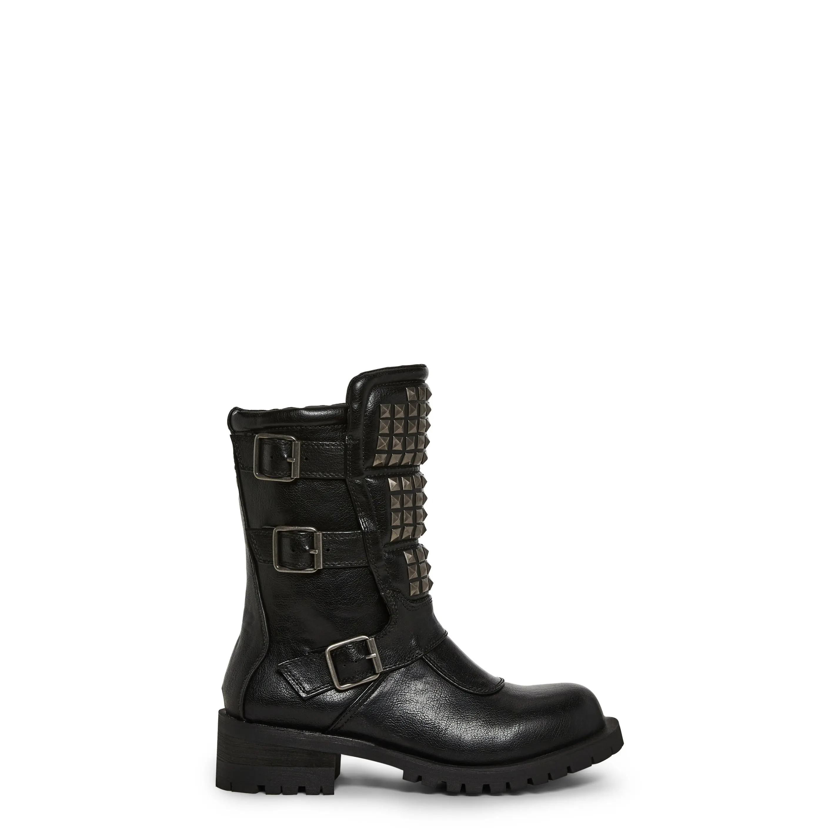 Pull On Studded Wrap Boots