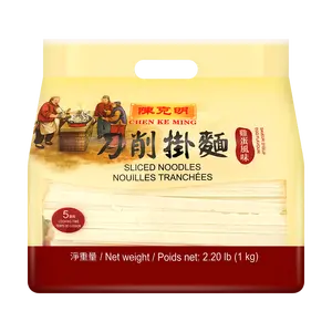KM Egg Flavor Knife-Cut Noodles 1000g - Authentic Chinese Style