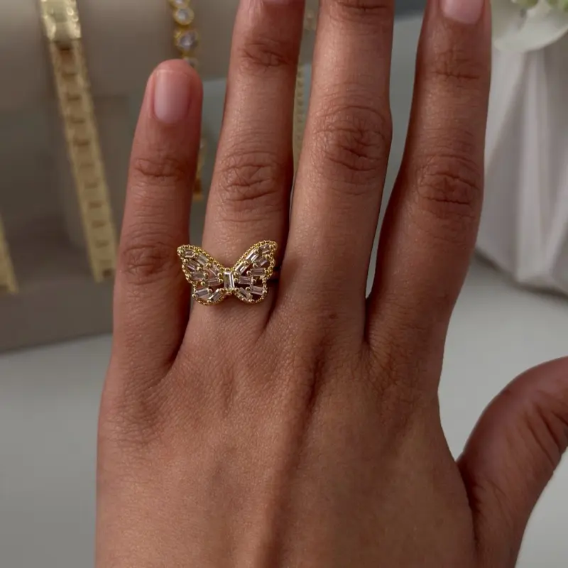 Flutter sparkle Ring