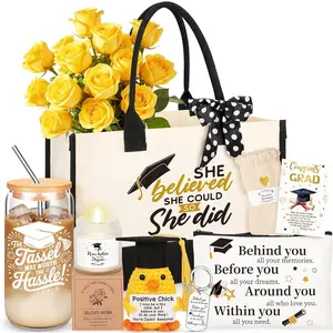 Fortuning's JDS Graduation Gifts for Her 2026, Graduation Gift Box Set, College High School Graduation Present, Ready to Gift Keepsake Box for Daughter, Sister or Best Friend