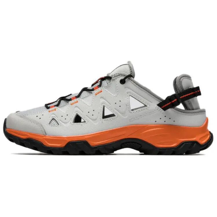 Salomon Alhama Men's Grey Water Hiking Shoes with Breathable Comfort and Traction Trending Shoes, House White Official Shoes to Get / Maison Mihara