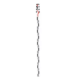 212 MAIN Northwest Instrument NAR14M 4m Aluminum Telescopic Rod - 4-Section, Metric Scale, for Grading, Leveling, Building, Surveying, Plot Mapping