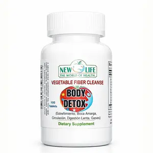 New Life Vegetable Fiber Cleanse, Senna Leaf, Cascara Sagrada Bark, 100 Tablets