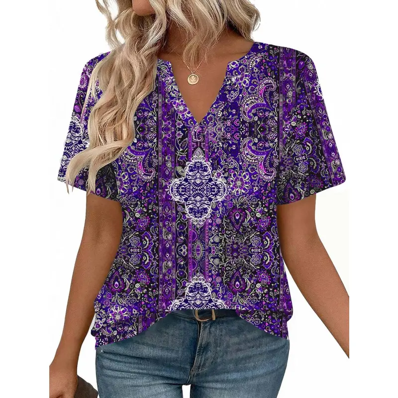 Purple Boho Mz907