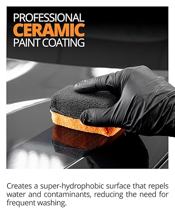 CERAKOTE® Platinum Rapid Ceramic Paint Sealant Spray - 14 oz. - 50 Wash Rating - Maximum Gloss & Shine – Extremely Hydrophobic – Unmatched Slickness - Ceramic Spray Coating