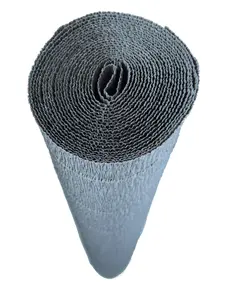 Italian Crepe Paper roll 180 gram - 604 GREY