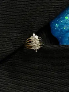 Elegant Sparkling Statement Ring