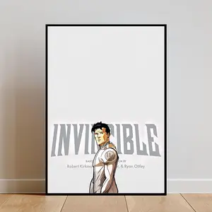 Viltrum Mark Unframed Poster Canvas – A Must-Have for Invincible Fans, Perfect for Offices, Game Rooms, and Collector Displays