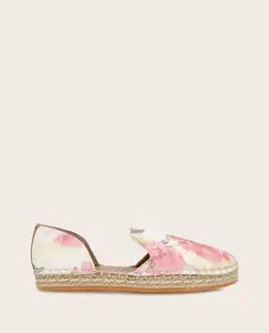GENTLE SOULS - Seville Suede Floral Espadrille