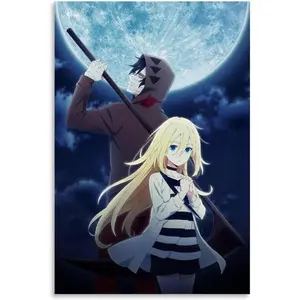 Anime Angels of Death Manga 5 Poster for Room Aesthetic Decorative Canvas Picture Printing Wall Art 12x18inch(30x45cm) Unframe-Style-5