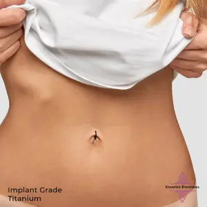 Titanium Belly Piercing Ring