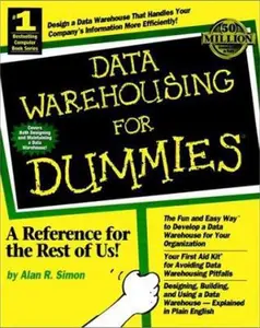 USED-Data Warehousing For Dummies by Alan R. Simon (Paperback)