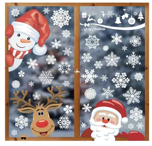 Christmas Decorations - Christmas Window Clings Christmas Decorations Indoor Christmas Decorations Clearance Snowflakes Christmas Window Decorations Stickers for Home Office Classroom