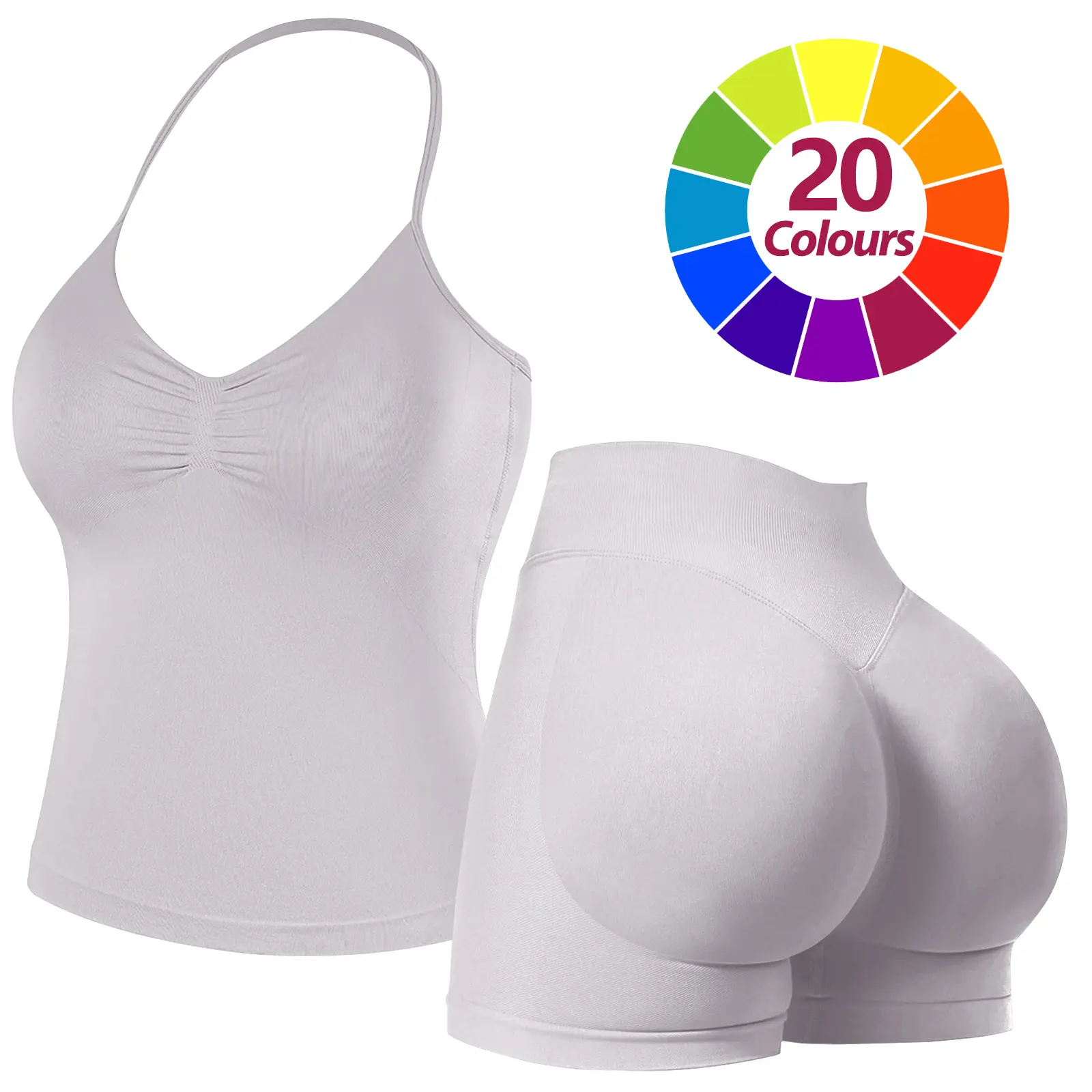 Beige - Spaghetti Set