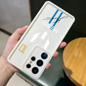 M-messi Popular Soccer Star Phone Case Suitable for Samsung S25 S24 S23 S22 S21 S20 FE Ultra Plus 4G 5G Sky Eye Ladder Design, Durable Gift Fashion Shockproof Soft Shell Protective Cover,  Mobile Accessory, Stylish Shell, Uv Printed, Lightweight Material