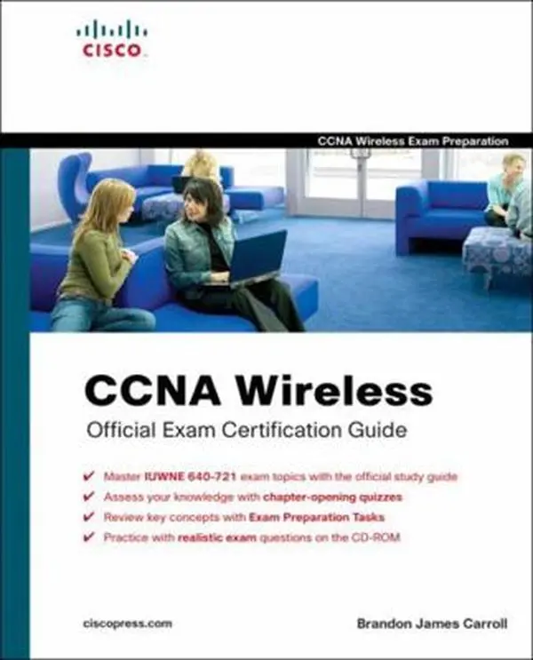 USED Book - CCNA Wireless Official Exam Certification Guide (Official Cert Guide) by Brandon James Carroll (Hardcover) - english