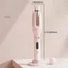 Automatic Curling Iron - 28mm Large Barrel Ceramic Wand with Anti-Scald Outer Shell, Negative Ion Hair Care, 4 Heat Settings, 220°C Heat Control, Fast Heating, Tangle-Free, LCD Display, Dual Voltage Women's Hair Styler for Home & Travel